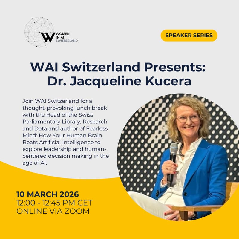 Cover Image for WAI Switzerland · Speaker Series