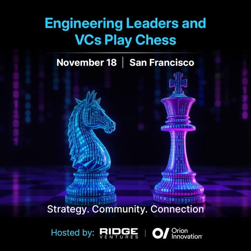 Cover Image for The Checkmate Club: Engineering Leaders x VC. November Edition