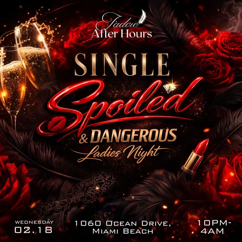 Cover Image for Jadore After Hours: Single, Spoiled, and Dangerous Ladies Night