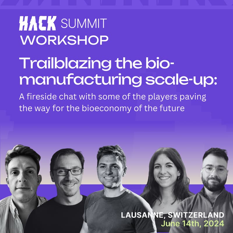 Cover Image for Trailblazing the bio-manufacturing scale-up: a fireside chat with some of the players paving the way for the bioeconomy of the future