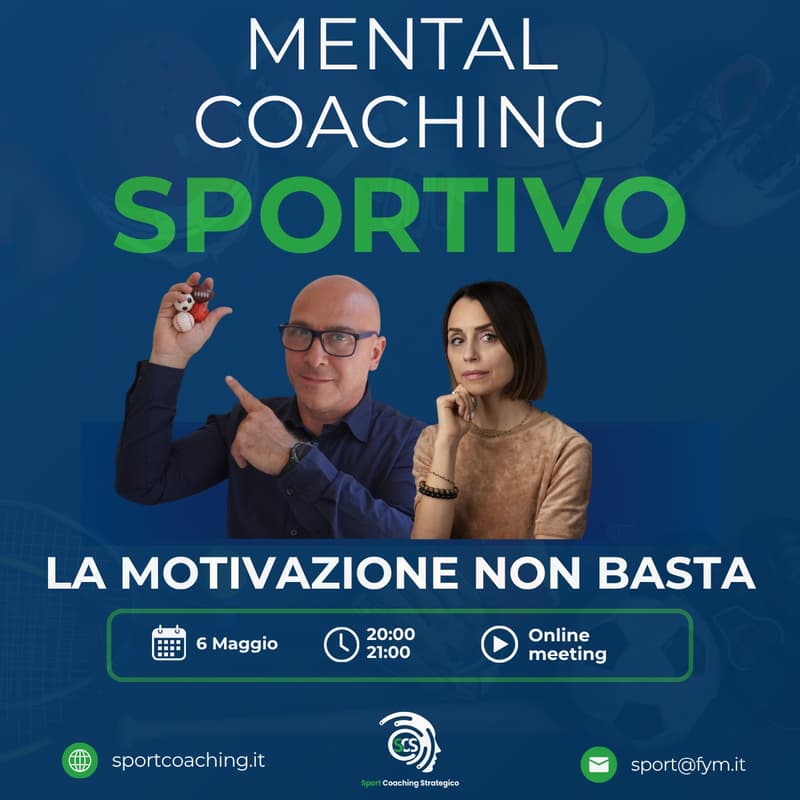 Cover Image for Mental Coaching Sportivo Strategico: la motivazione non basta!