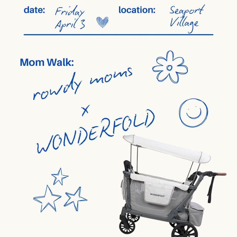 Cover Image for Walk with Rowdy Moms & Wonderfold