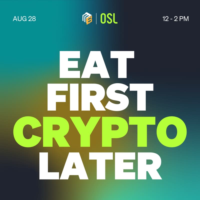 Cover Image for Eat First Crypto Later