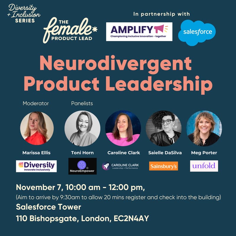 Cover Image for Neurodivergent Product Leadership [in person]
