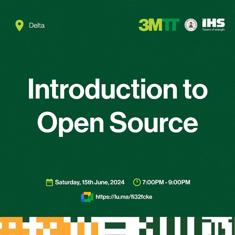 Cover Image for 3MTT Delta - Introduction to Open Source