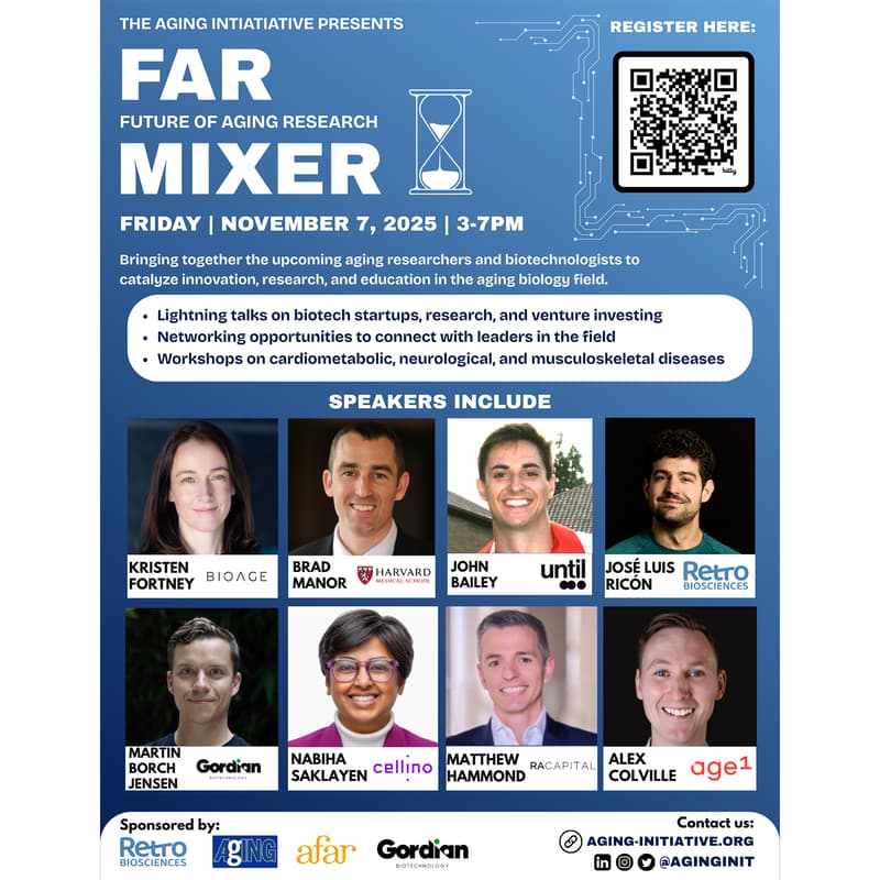 Cover Image for Future of Aging Research Mixer 2025
