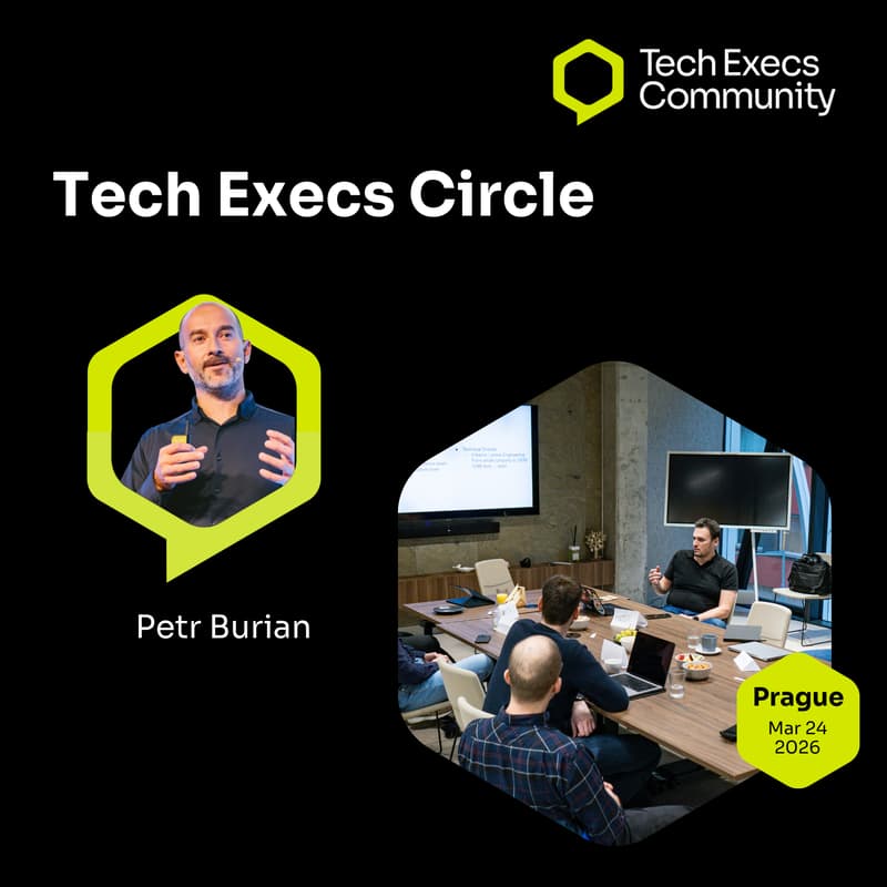 Cover Image for Tech Execs Circle with Petr Burian
