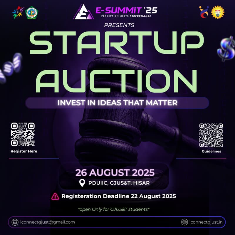 Cover Image for StartUp Auction