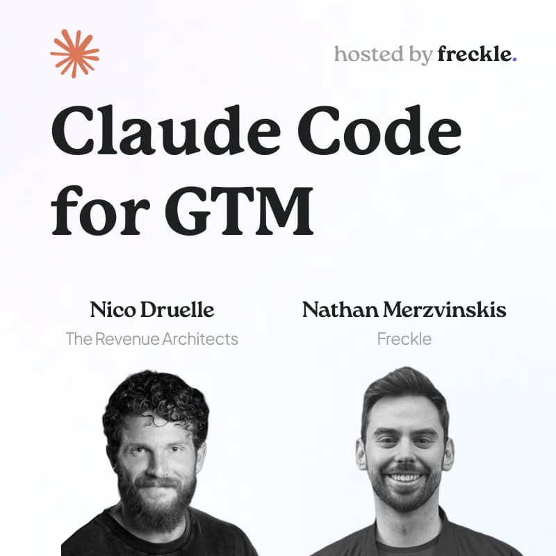 Cover Image for Claude Code for GTM