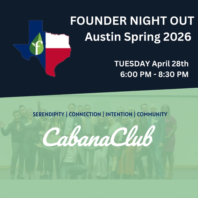 Cover Image for Founder Night Out | Austin Spring 2026 Happy Hour