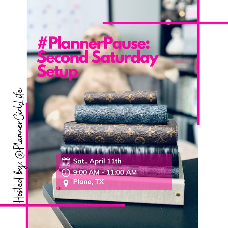 Cover Image for #PlannerPause: Q2 Second Saturday Setup