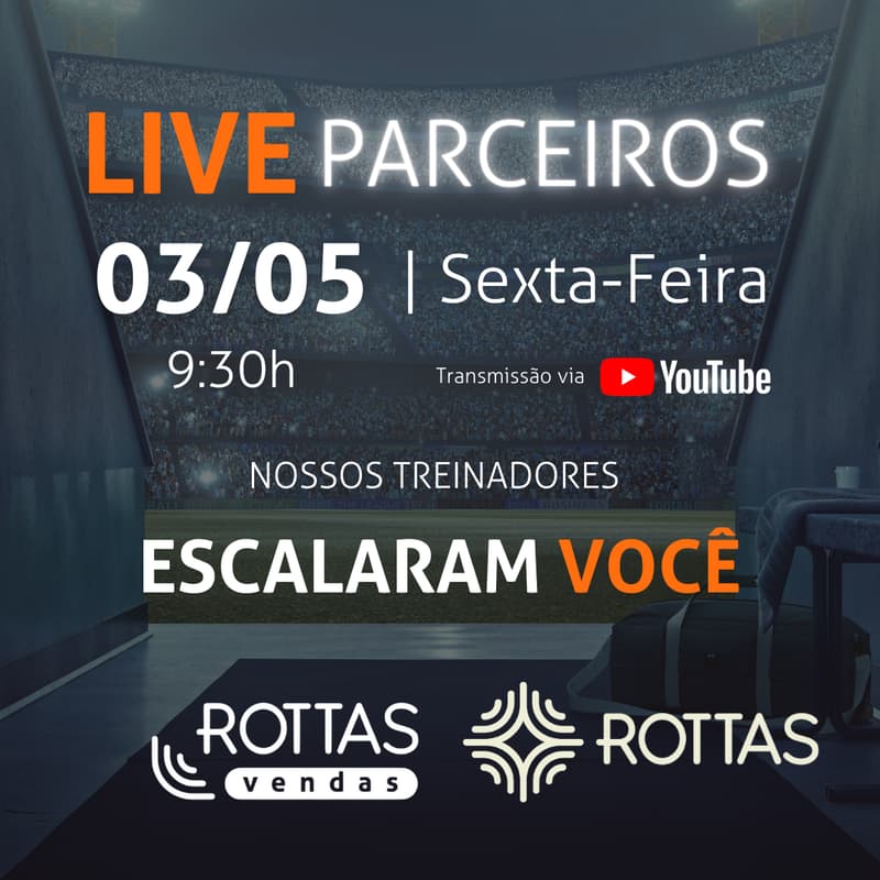 Cover Image for LIVE | PARCEIROS ROTTAS VENDAS