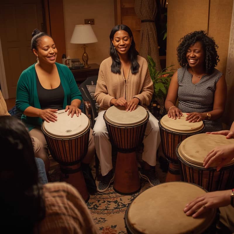 Cover Image for Ladies Who Drum