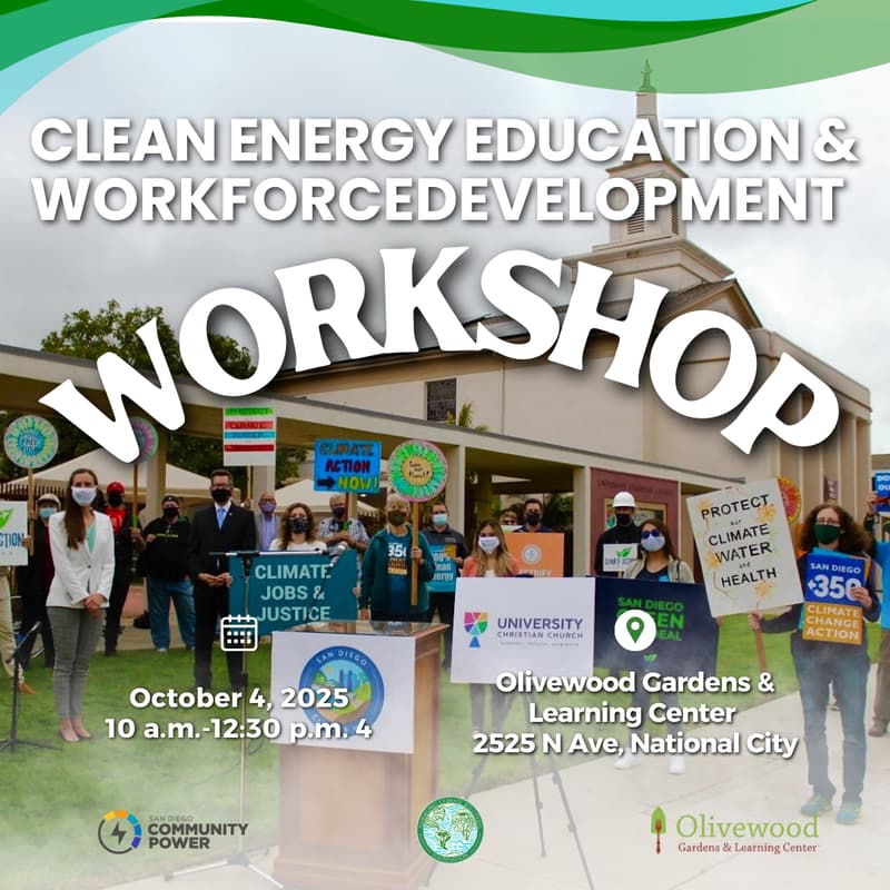 Cover Image for Clean Energy Education & Workforce Development Workshop