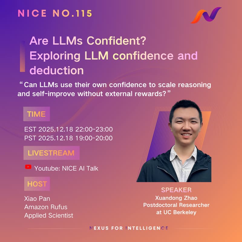 Cover Image for LLM Reasoning with Confidence