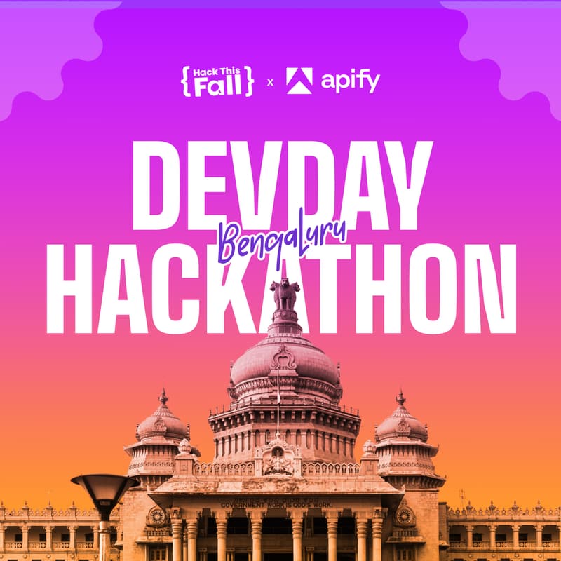 Cover Image for Hack This Fall x Apify: DevDay Hackathon