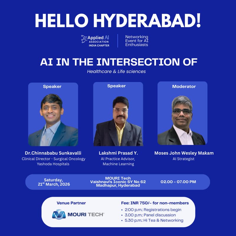 Cover Image for AI at the Intersection of Healthcare, Lifesciences