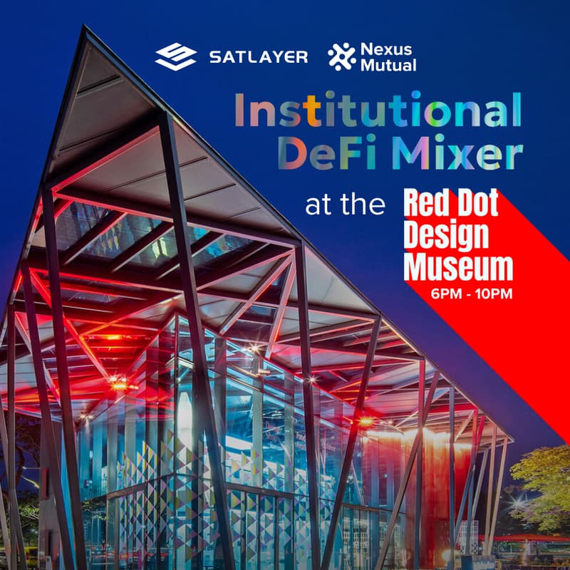 Cover Image for Institutional DeFi Mixer w/ SatLayer & Nexus Mutual