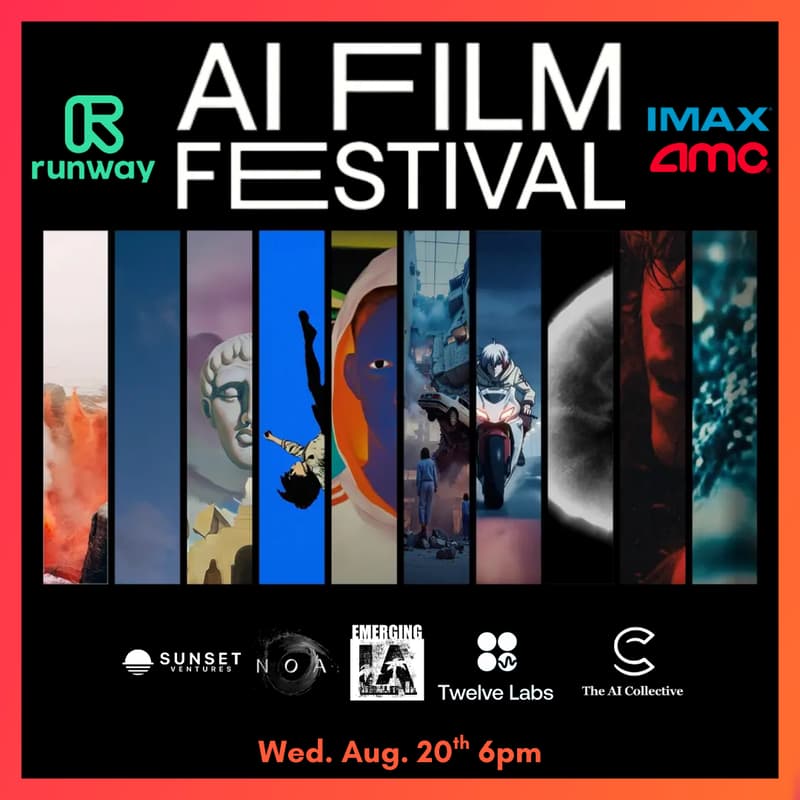 Cover Image for AI Film Festival screening with Runway & IMAX