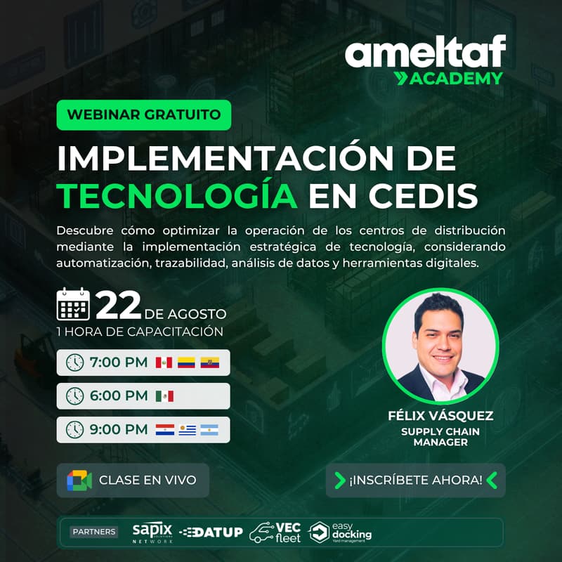 Cover Image for Implementación de Tecnología en CEDIS
