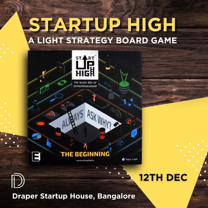 Cover Image for Startup High Game Night @ Draper Startup House!