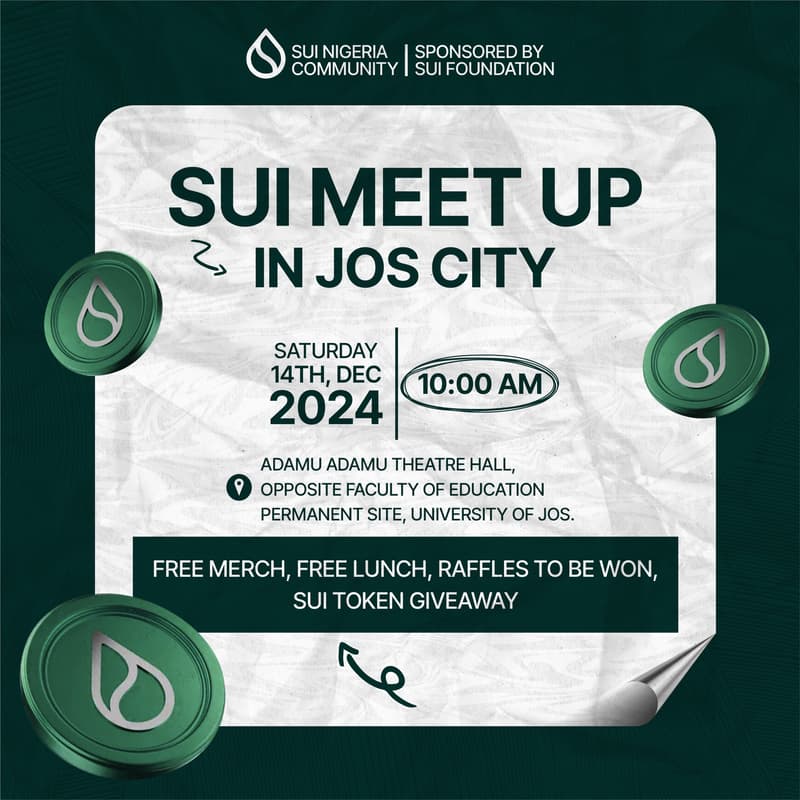 Cover Image for Sui Meet Up In Jos City