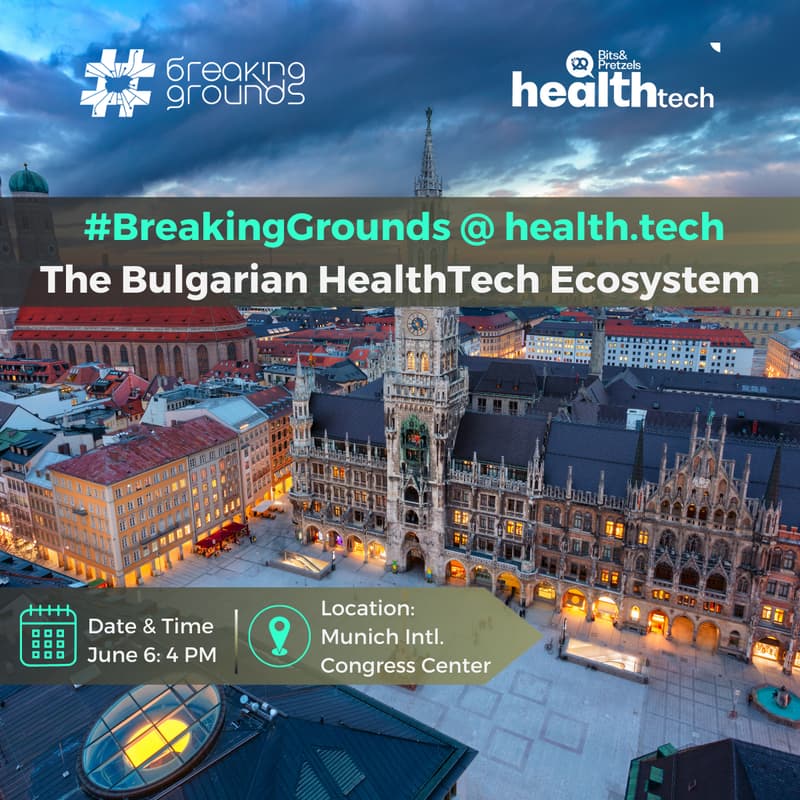 #BreakingGrounds @ health.tech - The Bulgarian HealthTech Ecosystem · Luma