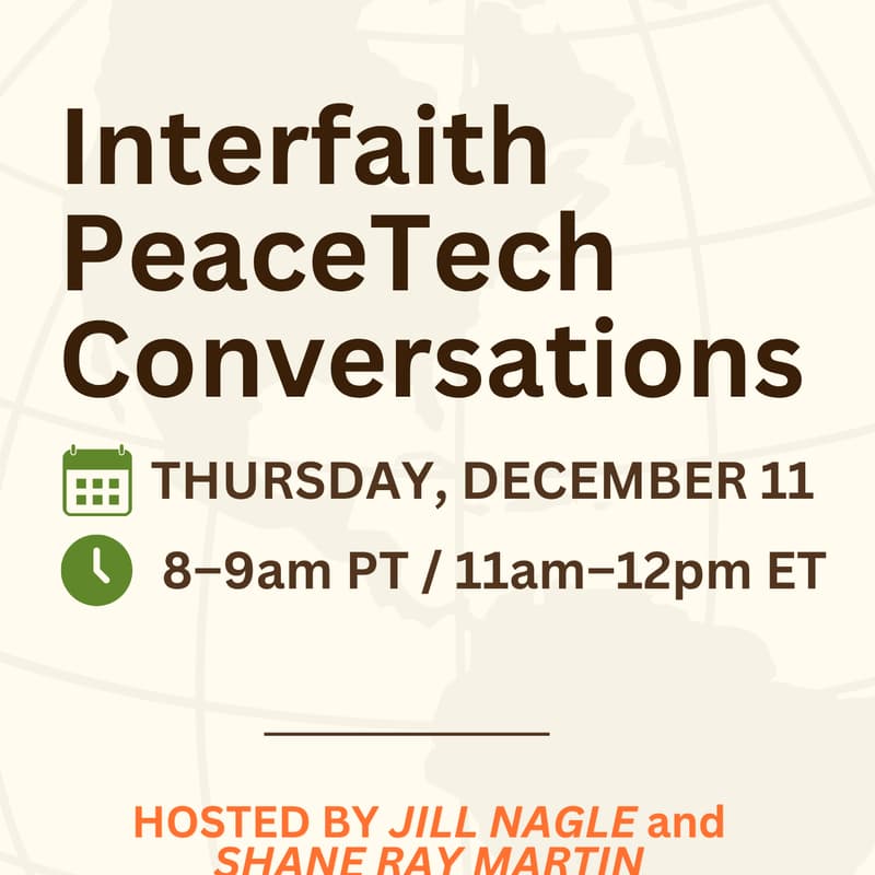 Cover Image for Interfaith PeaceTech Conversations