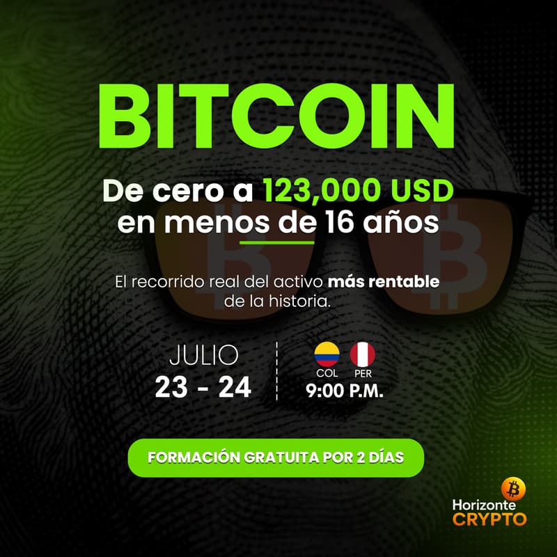Cover Image for Bitcoin De 0 a 123,000 USD