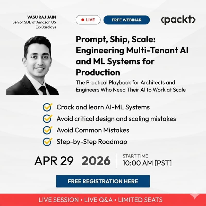 Cover Image for Prompt, Ship, Scale: Engineering Multi-Tenant AI & ML Systems for Production
