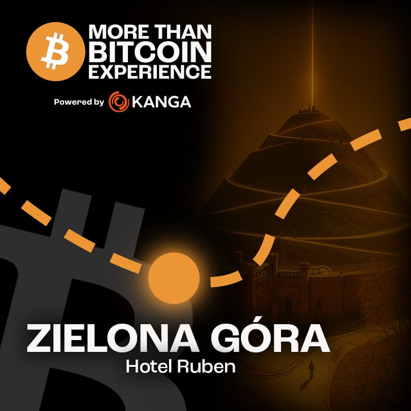 Cover Image for More Than Bitcoin Experience Tour by Kanga - Zielona Góra 17.07