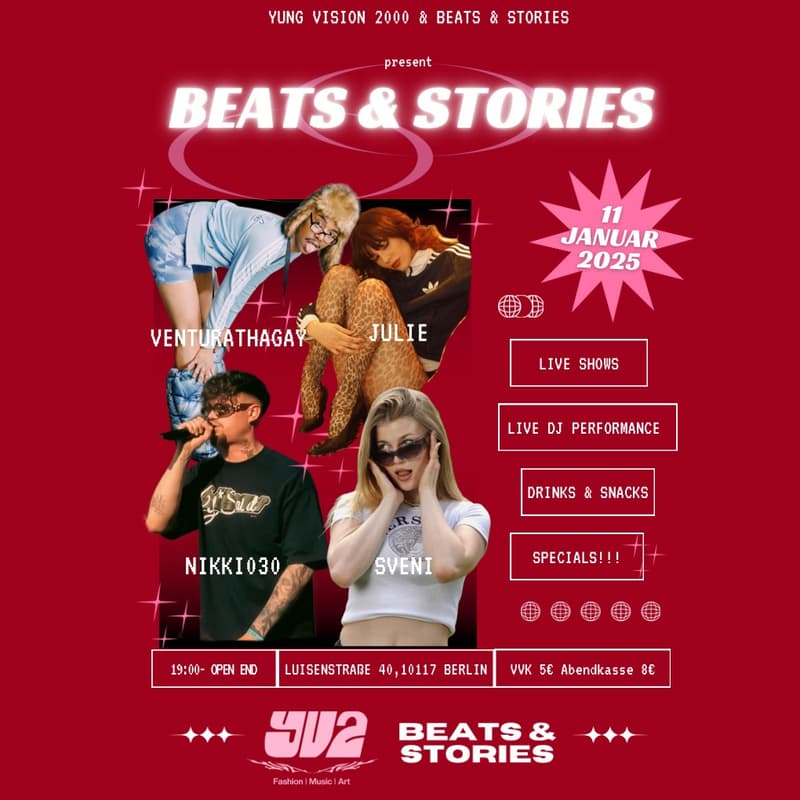Cover Image for Beats and Stories 🪩l