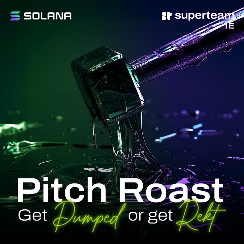 Cover Image for Pitch Roast 🔥 – Get Pumped or Get Rekt
