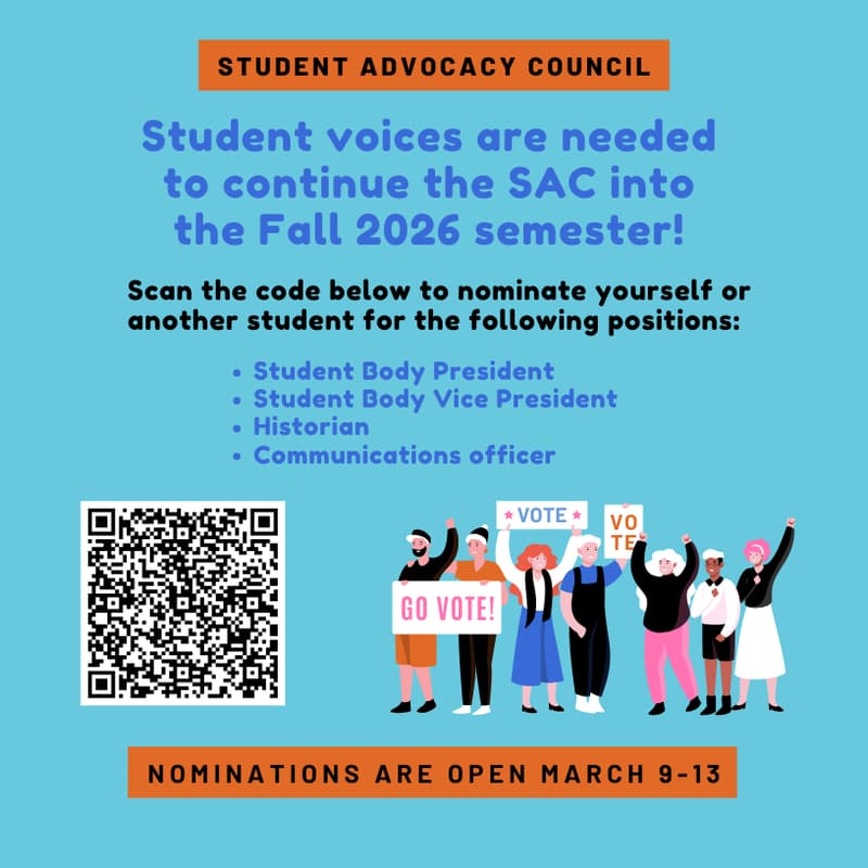 Cover Image for Fall 2026 SAC Nominations