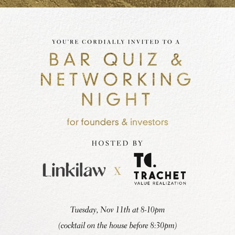 Cover Image for Bar Quiz & Networking Night for founders & investors