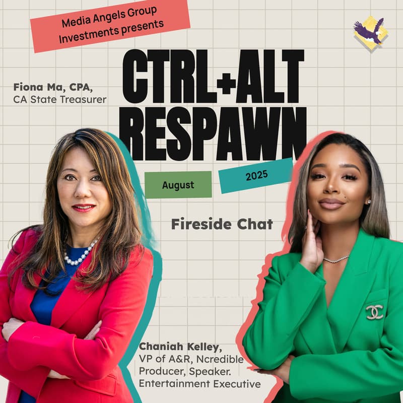 Cover Image for CTRL+ALT RESPAWN Fireside Chat ft. Fiona Ma & Chaniah Kelley