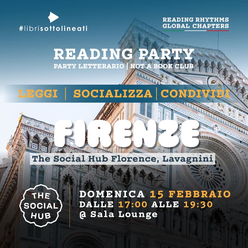 Cover Image for Reading Party Firenze: domenica 15 febbraio