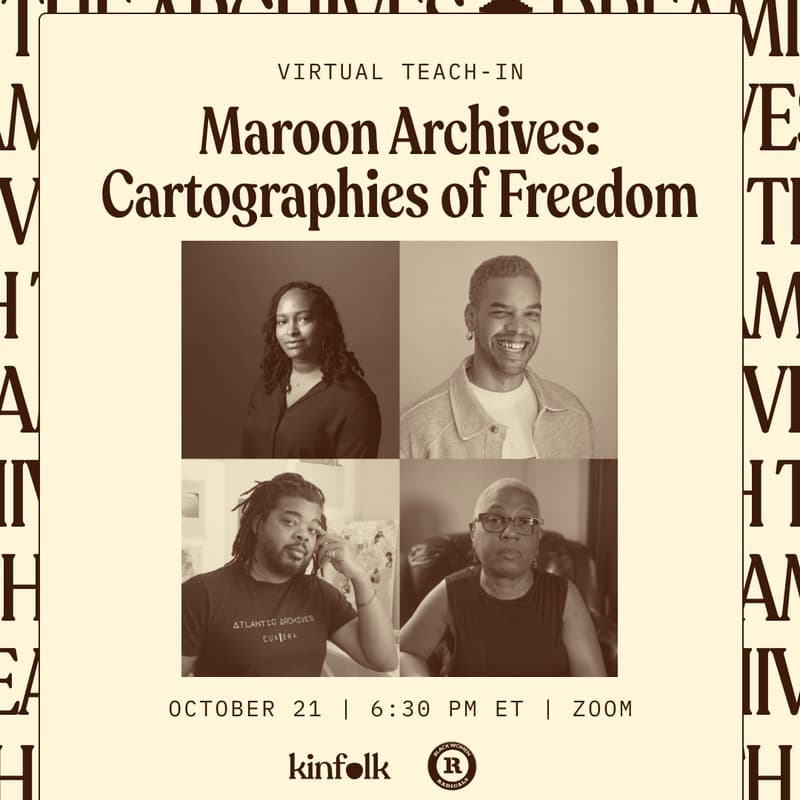 Cover Image for Maroon Archives: Cartographies of Freedom | Marilyn Nance, Zakiya Collier, Kleaver Cruz, and Sed Miles