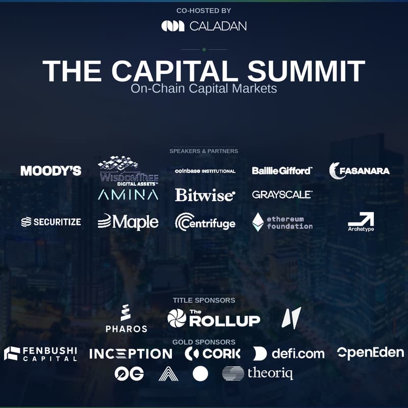 Cover Image for The Capital Summit: On-Chain Capital Market Edition