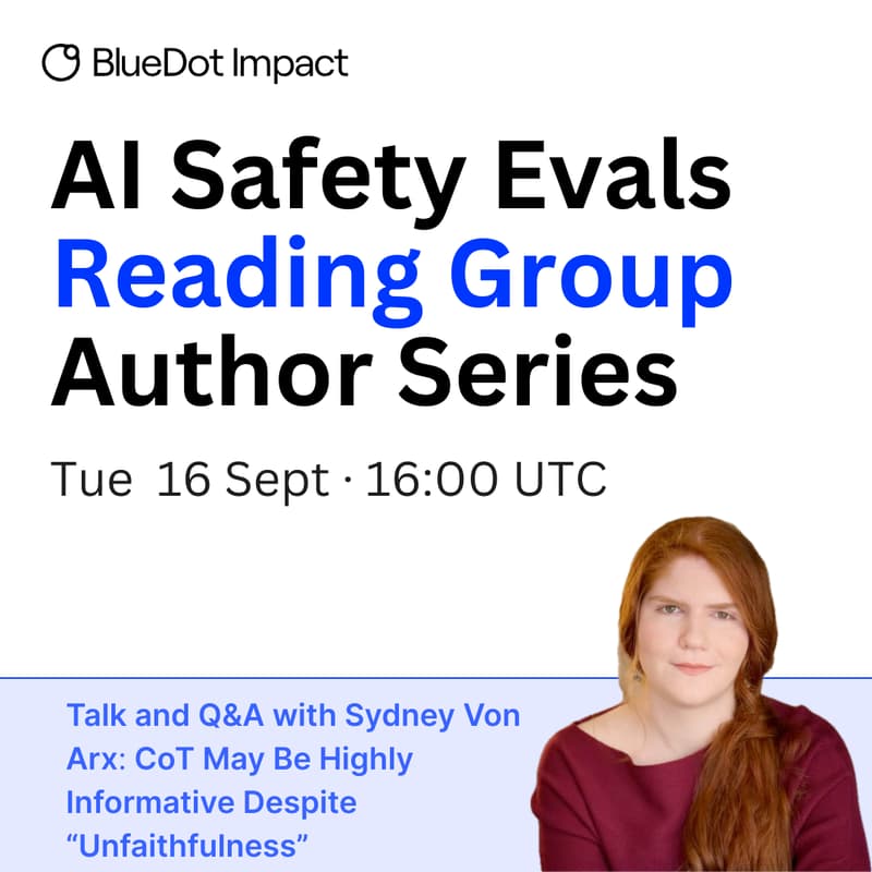 Cover Image for AI Safety Evals - Paper Reading Club