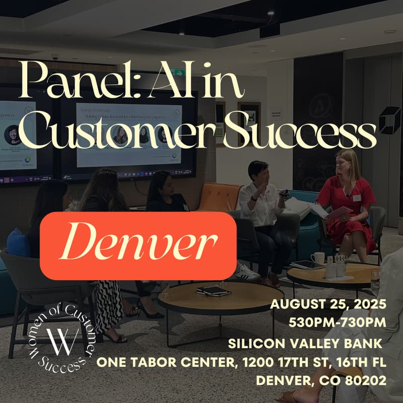 Cover Image for Denver Women of CS Panel Discussion: AI in Customer Success