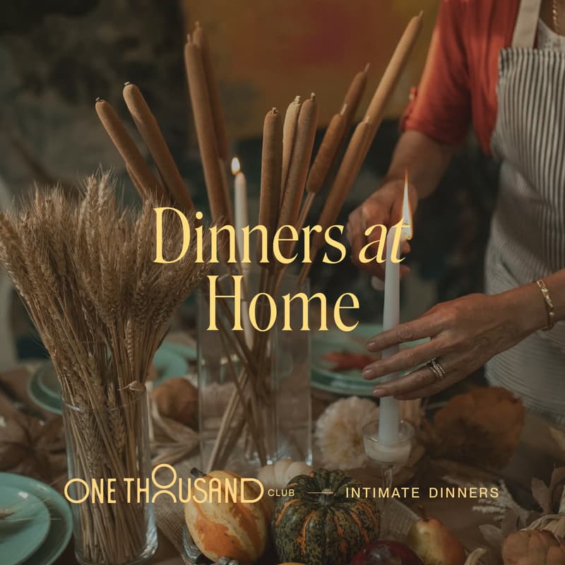 Cover Image for Dinner At Home X What's one experience that fundamentally changed how you see the world?