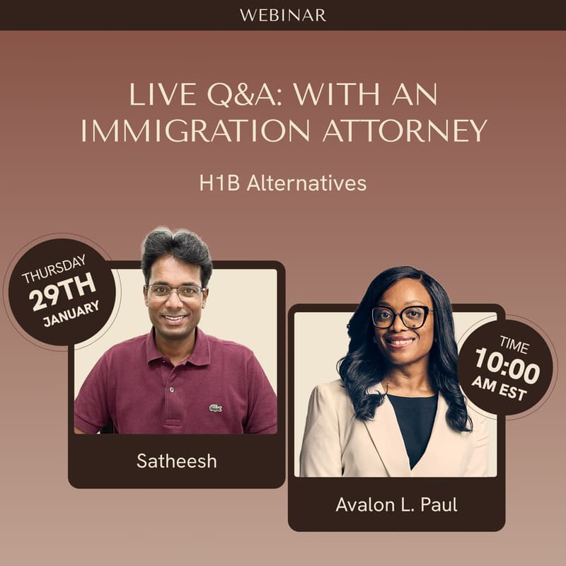 Cover Image for H1B Alternatives Q&A with an Immigration Attorney