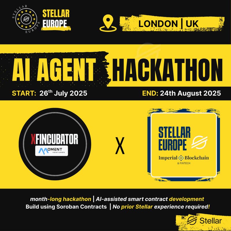 Cover Image for Stellar Ambassador UK Chapter x UK AI Agent Hackathon