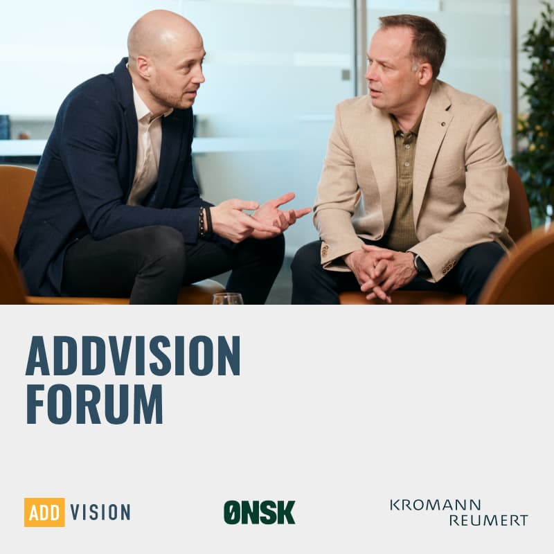 Cover Image for ADDvision Forum med ØNSK: Vækst, opkøb og drift i praksis ☕️🥐