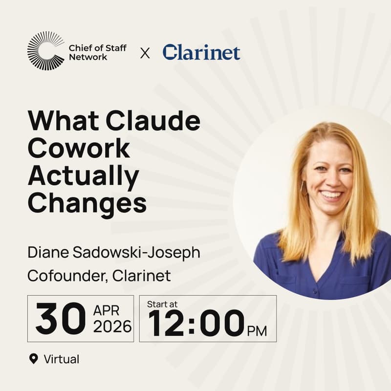 Cover Image for What Claude Cowork Actually Changes (CoS x Clarinet)