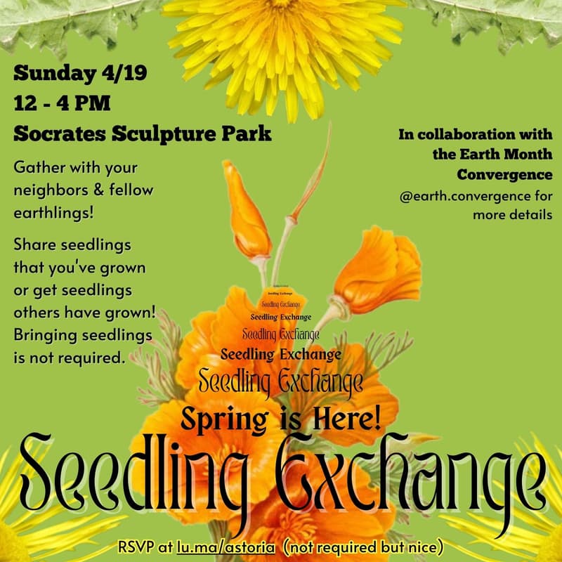 Cover Image for Seedling Exchange @ Earth Month Convergence