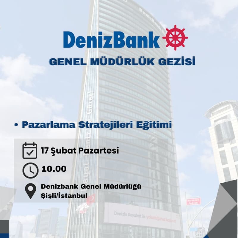 DenizBank Genel Müdürlük Gezisi için kapak görseli