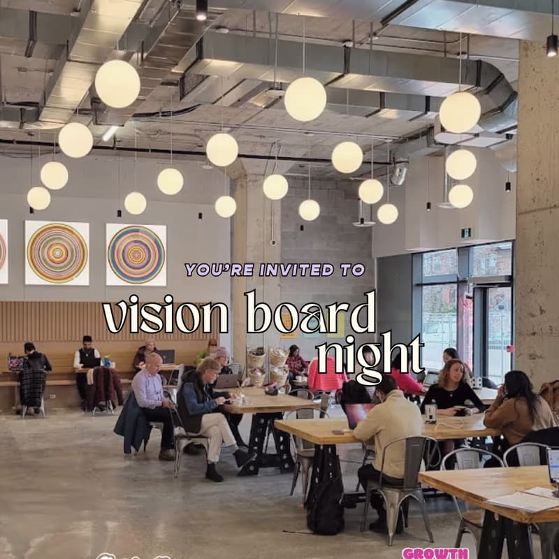 Cover Image for vision board night | Toronto