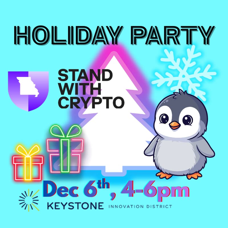 Cover Image for 2025 Holiday Party: Missouri Web3 + Crypto Community